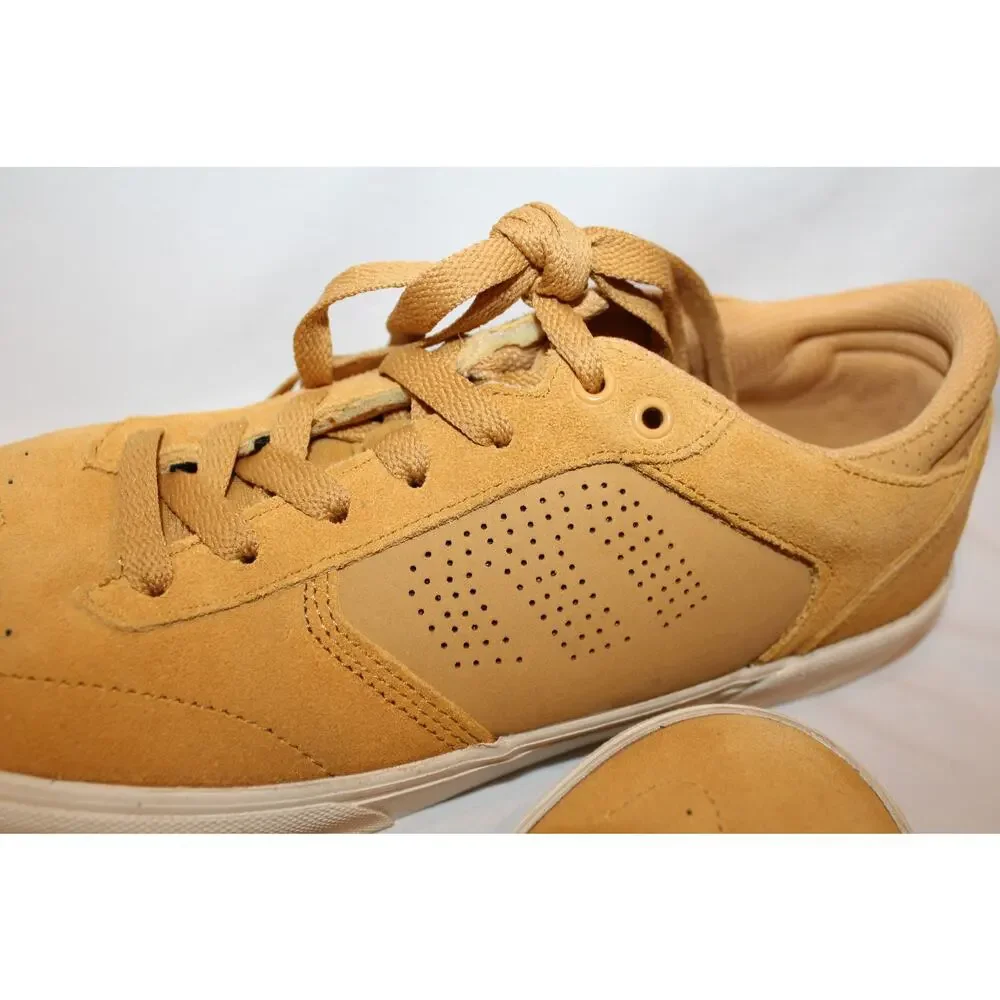 NIB‎ MEN'S ETNIES WINDROW SKATE SUEDE TAN SNEAKERS SZ 11.5
